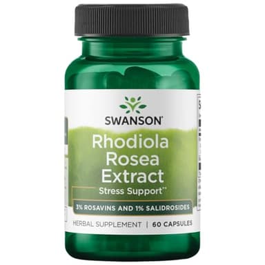 Swanson Rhodiola Rosea Extract 60 Caps