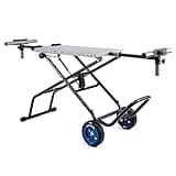 Evolution MCSSTAND | Mitering Chop Saw Stand with Powerlift Assist | Heavy-Duty Steel Frame | All-Terrain Wheels | Compatible with Evolution S355MCS, S380CPS, S355CPSL | Gas-Strut Lift
