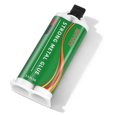 Heavy Duty Metal Glue, Waterproof Epoxy Casting Adhesive, Strongest Welding and Liquid Fillers for Metals Steel Iron Aluminum Plastics Ceramics Cement (Metal Glue 1 Pack)