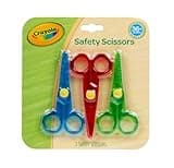 Crayola Toddler Safety Scissors (3 Pack), Blunt Tip Training Scissors for Preschool, Kids Art Supplies, Right & Left Handed, 3 Styles