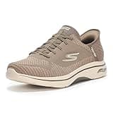 Skechers Men's Hands Free Slip-ins Go Walk Arch Fit 2.0-Grand Select 2 Sneaker, Taupe, 11