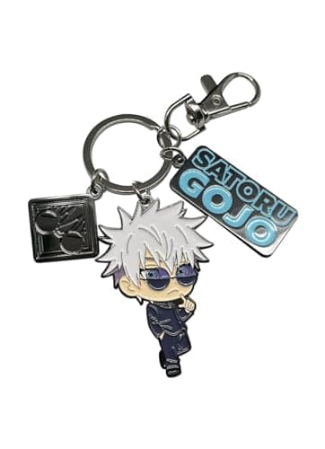 Great Eastern Entertainment Jujutsu Kaisen Hidden Inventory Arc - Satoru Gojo w/Charms Metal Keychain