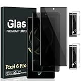 2+2 Pack Pixel 6 Pro 5G Privacy Screen Protector+Camera Lens Protector,9H Hardness Tempered Glass 3D Curved Full Coverage For For Pixel 6 Pro (6.7 Inch)-Anti Scratch Case Friendly