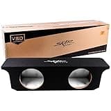 Skar Audio Dual 12" Subwoofer Enclosure Compatible with 2007-2018 Jeep Wrangler Unlimited (JK) 4-Door
