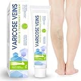 Varicose Veins Treatment Cream for Legs, Effective Varicose Veins Cream to Treat Varicose & Spider Veins, Protect Vascular Health, Relieve Tired and Heavy Legs(20g)