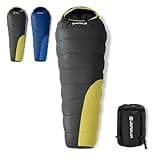 Cold Weather Mummy Sleeping Bag, Winter Sleeping Bag, 40-50℉ Sleeping Bags for Adults, Waterproof Lightweight Sleep Bag, Camping Gear for Backpacking Hiking Travel & Other Outdoor Activities