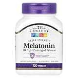 21st Century Melatonin 10 Mg Prolonged Release, 120 Count