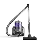 Aspiron Canister Vacuum Cleaner, 1400W Bagless Vacuum Cleaner, Multi-Cyclonic Filtration,