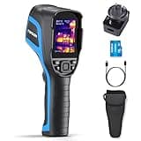 TOPDON TC004 Thermal Imaging Camera, 320 x 240 TISR Resolution, 256 x 192 IR High Resolution, 12-Hour Battery Life Handheld Infrared Camera with PC Analysis and Video Recording Supported, 16GB SD Card