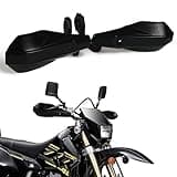 AnXin Motorcycle Handguards 7/8" and 1 1/8" Hand Guard Handlebar Protection Universal for SSR 125 110 140 150 Apollo RFZ 125 110 KAYO 60 140 TAO TAO 140 110 Dirt Pit Bike ATV Black