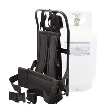 Flame King Propane Tank Alice Frame Backpack Carrier for 10LB Cylinder and Weed Torch