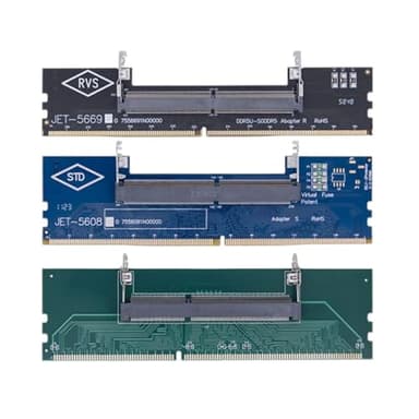 DDR3 DDR4 DDR5 Laptop to Desktop Memory Adapter Card SO-DIMM to PC DIMM Card DDR3 DDR4 DDR5 Memory RAM Connector Adapter New 2025 for Arrival High for Quality