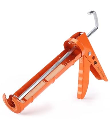 Bates - Caulking Gun, 10:1 Thrust Ratio, Silicone Gun, Dripless Caulk Gun, Silicone Caulk Gun, Hand Caulking Guns