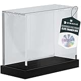 Dinavio Crafthouse Elite Trainer Box Acrylic Case - ETB Protector Case - Elite Trainer Box Protector - 8mm + 5mm Acrylic 5x3mm Magnets - Compatible with PKMN ETB Boxes (Black Base)