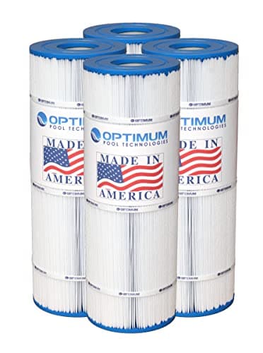 Optimum Pool Technologies® Pool Filter 4-Pack, Compatible Replacement for Pentair® Clean & Clear Plus 320 178580, R173573, Unicel C-7470, Pleatco PCC80, & Filbur FC-1976, FC-6465 Filter Cartridges