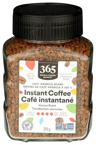 365 by Whole Foods Market, Instant Coffee, Dark Roast, 3.5 Ounce