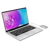 Laptop Computer, 14 inch Laptop Dual-Core Cerelon N4000 6GB RAM 128GB SSD Portable Laptop, 1366x768 IPS Display Fanless Design Laptop PC, WiFi 2.4/5G, BT 5.0, USB 3.0, Mini HDMI, Include USB-C Hub