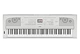 Yamaha DGX670WH 88-Key Weighted Digital Piano, White (Furniture Stand Sold Separately)
