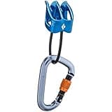 Black Diamond Big Air ATC XP Belay Device and Rocklock Screwgate Locking Carabiner Package for Rock Climbing