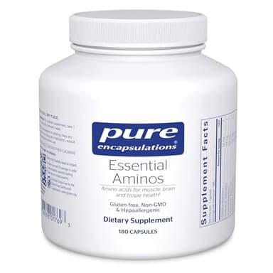 Pure Encapsulations Essential Amino Acids - Muscle Recovery Support & Health* - with Leucine, Threonine & Tryptophan - 180 Capsules