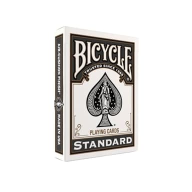 Bicycle Black Playing Cards, Standard Index Poker Size, Classic Deck of Cards for Poker, Blackjack, Family Game Night & Card Games, Fun for All Ages