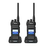 Retevis Ailunce HA1UV Ham Radio Handheld,Dual Band Radio with Cable,IP67 Waterproof,USB-C Charging,2800mAh Battery,NOAA,Emergency Alarm,Long Range Handheld Transceiver for Camping Adventures(2 Pack)