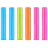 SHENGQIPC Reusable Ice Cubes Pack-of-6 Cooling Ice Sticks Plastic Ice Cube Sticks for Water Bottles BPA Free