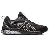 ASICS Men's Gel-Quantum 90 IV Sportstyle Shoes, 10.5, Black/Pure Silver