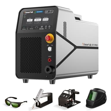 X1pro 700W Laser Welding Machine – 6-in-1 Fiber Laser Welder for Welding, Cutting, Cleaning, Rust Removal, Underwater Welding & CNC Retrofit – Equipped with Auto Wire Feeder and Helmet