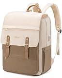 LOVEVOOK Laptop Backpack for Women Vintage Travel Backpack Purse Airline Approved 15.6 Inch Large Computer Backpack Fashion Teacher Nurse Bag for Work Business College