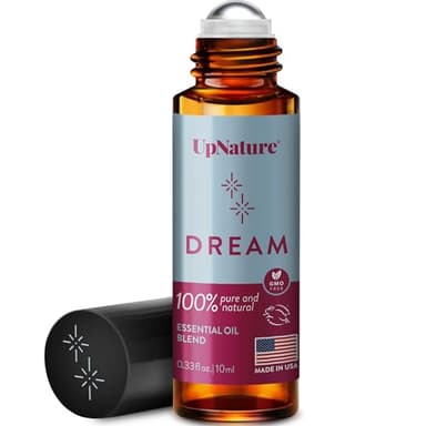UpNature Dream Sleep Essential Oil Roll On – Natural Sleeping Blend with Lavender, Chamomile Aromatherapy Oils