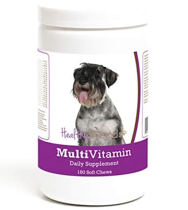 Healthy Breeds Standard Schnauzer Multivitamin Soft Chew for Dogs 180 Count