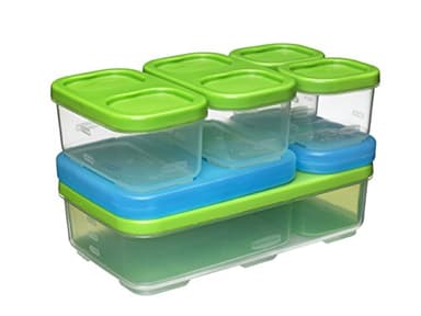 Rubbermaid LunchBlox Entrée Kit, Green