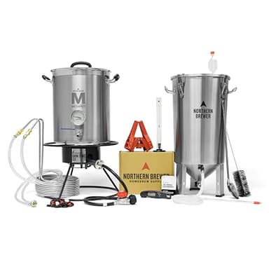 Northern Brewer - Ultimate Craft Brewery in a Box - Stainless Steel Beer Making Starter Kit for 5 Gallon Batches (Fresh Squished IPA)