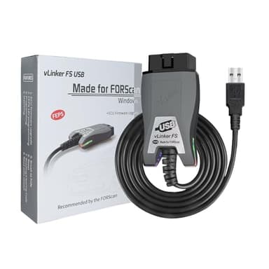 VGATE vLinker FS USB FORScan OBD2 Adapter for HS/MS-CAN Auto Switch, Wire OBD2 USB FORScan Adapter Code Readers & Scanner Diagnostic Tools