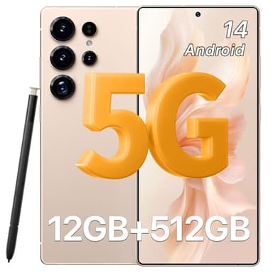 ARIPUYBG I25 Ultra Unlocked Cell Phone, 7.3" Ultra-Large Display, 12GB+512GB, Snapdragon 8 Gen 3 Smartphone, 7000mAh Battery, 50MP Camera, Dual SIM, Face & Fingerprint Unlock