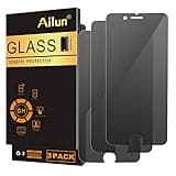 Ailun Privacy Screen Protector for iPhone SE 2020 2nd / 2022 3rd Generation, iPhone 8 7 6 6s 3Pack Anti Spy Private Tempered Glass