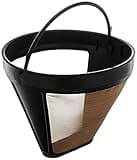 Braun Gold Tone Permanent Coffee Filter, Reusable #4 Cone Shaped, No Paper Filter Needed, Fits Coffee Makers Series 7 & Series 9, BRSC002