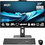 MSI PRO AP272P 27” IPS FHD All-in-One PC: Intel Core i7-14700, 16GB DDR5, 1TB m.2 NVMe SSD, WiFi, Adjustable Stand, Keyboard & Mouse, Windows 11 Home: 14M-602US