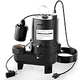 FOTING 1.5HP 9000GPH Submersible Sewage/Effluent Pump, Heavy Duty Cast Iron Septic Pump Automatic/Manual, Sump Pump for Basement, Septic Tank, Sewage Well, Sewage System, 2'' NPT Discharge