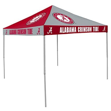 Logo unisex adult Checkerboard Canopy, Red, One Size US