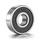 10 Pack 608-RS Ball Bearing - Double Rubber Sealed Shielded Miniature Deep Groove 608rs Bearings for Skateboards, Inline Skates, Scooters, Roller Blade Skates & Long Boards (8mm x 22mm x 7mm)…