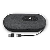 RayBit USB Speakerphone, Conference Computer Speakers with Microphone for Home Office Calls, 360 Degree Enhanced Voice Pickup, Noise Reduction, Echo Cancellation, Compatible with Zoom, Teams, Skype