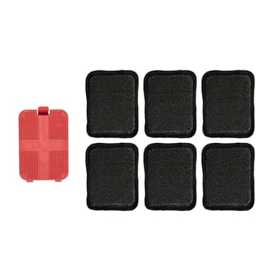 ThermoMaven BQ03 Grill Brush Replaceable Cleaning Head, Safe Bristle-Free BBQ Cleaning Tool, Barbecue Grill Cleaner, 6 Pcs Refill, Only for BQ03