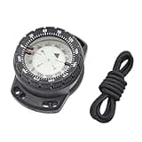 Dive Compass Surfing Luminous Underwater 50m Wrist Compass Night Vision Waterproof Navigation Compass with Bungee Band Compass Diving Compass Compass Wrist Compass