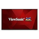 ViewSonic CDE5512 55" 4K UHD Commercial Display with VESP, Wireless Screen Sharing, USB Wi-Fi Capabilities, RJ45, HDMI, USB C
