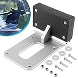 Universal Transom Trolling Motor Mounting Bracket for Kayaks/Kayak Marine Board Backing Plate Mount Bracket for Clamp-on Electric Trolling Motors