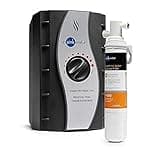 InSinkErator Instant Hot Water Tank with Filters F-1000S Filtration, 2/3 Gallon Stainless Steel Tank, HWT-F1000S