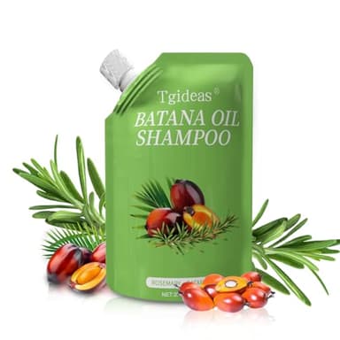 Tgideas Batana Oil & Rosemary Shampoo for Hair Growth, Formula for Thinning Hair & Reduce Hair Loss, Nourish Scalp & Add Volume, for Men & Women (Pack of 1)