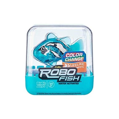 ZURU Robo Single Fish, White, 1 Paquete